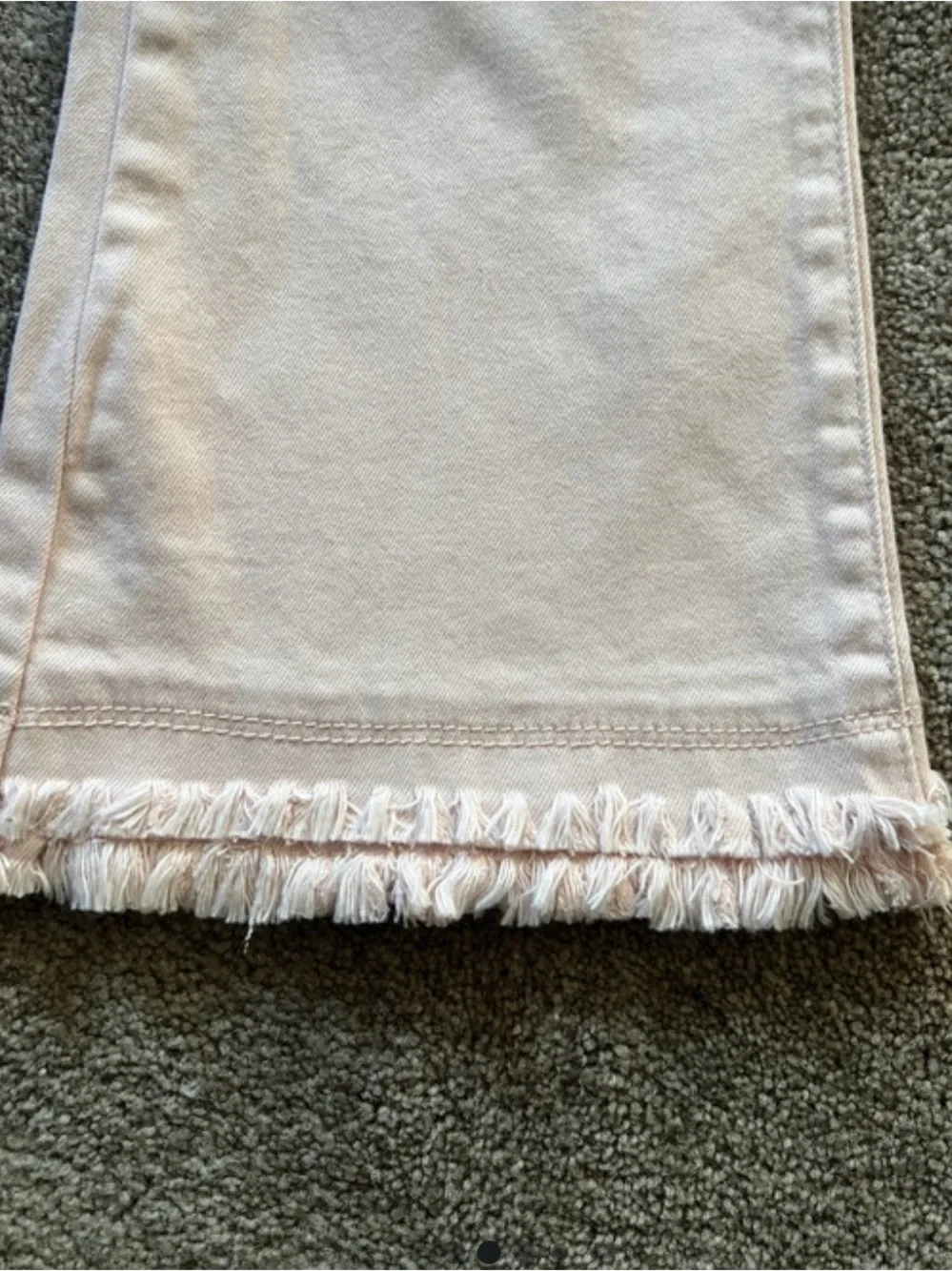 Mud Pie Blush Pink Denim Jeans with Branded Tag